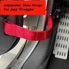 Door Strap For Jeep Wrangler Tj Yj Jk Jku Jl Jlu adjustable Door Limiting Check