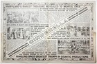 1917 Ringling Bros Warren Tiger Cinderella World s Greatest Shows Handbill Flyer