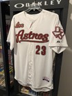 2011 Houston Astros    los Astros    Chris Johnson Game Used Jersey Mlb Auth