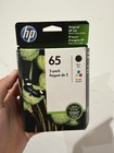 Hp  65 2pack Combo Ink Cartridges 65 Black And Color New Genuine