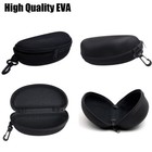 Eye Glasses Case Box Sunglasses Protector Hard Zipper Belt Clip Portable Us