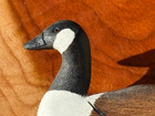 Goose Bird Hand Carved Wooden Wood Pin Brooch - Artist Signed Ron Quick