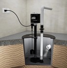 K2 Pumps Pedestal Sump Pump 1 2 Hp Stainless Steel Free Shipping