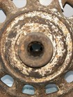 Vintage Antique Toy Pedal Car Red Wagon Wheel 8    Metal Diameter Bushing Style