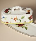Anthropologie Lou Rota Nature Butter Dish Hummingbird