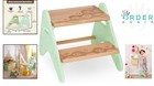 Kids Wooden Step Stool Portable Safe Toddler Bedroom Bathroom Kitchen