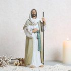 Good Shepherd Statue Jesus Holding Lamb 9 5inch Religious Modern Home Decor Figu