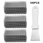 Qkds 100 Pcs Stainless Steel Brick Weep Hole Free Size  As Picture Show 
