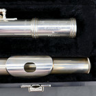 Gemeinhardt 3s Flute Solid Silver Headjoint And Body Open Hole Keys 1984