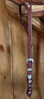 Fancy Sterling Silver  Card Suit  Cowboy Fixed Ear Headstall By Tony Of Nevada