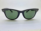 Ray-ban W0497 Bausch   Lomb Leathers Wayfarer Sunglasses Vintage Nos 5022 Frame