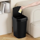 3 Pack Bathroom Small Trash Can With Lid  2 6 Gallon Slim Garbage Bin With Pop-u