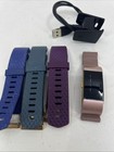 Fitbit Charge 2 Heart Rate   Fitness Rose Gold Wristband Large With Charger