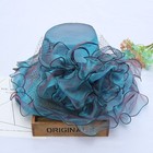 Kentucky Derby Organza Fascinator Hats For Women Ladies Tea Party Wedding Hat