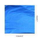 Gold Leaf Foil Sheet  Blue Leaf Papers  5 5 X 5 5inch Pack Of 100