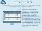Dispatch Google Sheet For Dispatchers  Trucking Companies