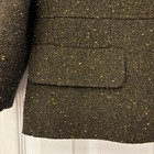 Daisy Fuentes Tweed Blazer Jacket Size 8p