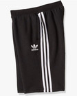 New  Adidas Originals Big Kids Fleece Short  Size  large    Ej3250  Black white 