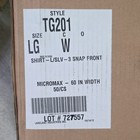 Lakeland Micromax Tg201 Protective Coverall Unisex Lg Snap Front Long Sleeve