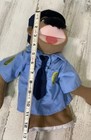 Melissa And Doug Police Officer Cop Hand Puppet Plush Doll Toy 13  2551 - No Rod