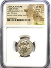 Attica Athens Athena Owl Tetradrachm Coin 353-294 Bc - Certified Ngc Choice Xf