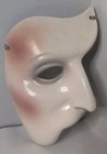 Vintage 1990 Phantom Of The Opera Hand Made Ceramic Mask By Clay Art R u g 
