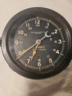 Vintage Wwii Chelsea U s  Navy 12 24-hour Deck Clock - Running W  Key   Plaque