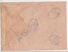 Egypt  1946 Registered Airmail Large Cover To Usa With Farouk 50p X 3
