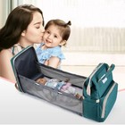3 In 1 Baby Diaper Bag With 28  Changing Station Portable Mommy Bag Baby Travel