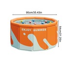 Folding Swimming Pool Family Non-inflatable Bathing Pool Outdoor  For Kids