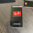 Ray-ban Scuderia Ferrari Sunglasses Rb 3602-m F020 71 Gunmetal   Red Frames