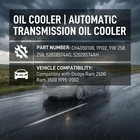 Automatic Transmission Oil Cooler For Dodge Ram 2500 Ram 3500 1995-2002