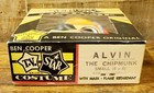 1962  the Chipmunks  Original Ben Cooper  alvin  Halloween Costume In The Box