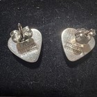 Vintage Tiffany   Co  Mexico Sterling Silver  925 Puffed Heart Stud Earrings 3 4