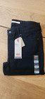 New - Levi s Women s 711 Skinny Jeans  Soft Black  W32 L30