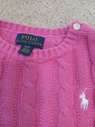 Polo Ralph Lauren Baby Girls Todler Cotton Pink Sweater Casual 2 2t