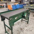 Rapistan Slider Bed Belt Conveyor 24 3 4  Wide X 6 Foot Long  20  Wide Belt