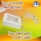 Mt Products White Cupcake Box  8  X 5 75  X 2 5  Bakery Box - Pack Of 25