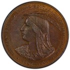1907 Hk-346  Jamestown Expo  Bn-official Us Mint Medal-pcgs Ms64  top Pop  