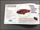 1968 Chevrolet Chevelle And Malibu Ss Accessories Vintage Car Brochure Catalog