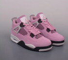 Jordan 4 Orchid Retro Mid Top Basketball Shoes Men s   Women s Shoes
