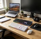 Rgb Illuminated Gaming Keyboard   Mouse Combo Wired English Qwerty Black