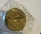 1988 Boeing Employees Club Coin Pewter 737-300 Jetliner Medal - Boeing Coin