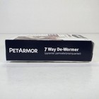 Pet Armor 7 Way De-wormer For Medium large Dogs - Tapeworm  Roundworm Treatment