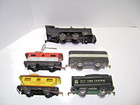 Working 1950s  O Gauge Marx Tin Wind Up Train Set W  Key - Nyc   Union Pacific