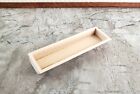 Dollhouse Garden Flower Or Window Box 3 5  Unpainted Wood 1 12 Scale Miniature