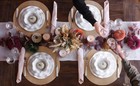 Beatriz Ball Vida Havana 11  Dinner Plate  s 4  White Luxury Melamine   