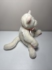 Vintage Hallmark Plush White Cat Kitten Stuffed Animal Rare