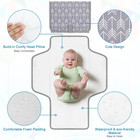 Portable Diaper Changing Pad  Waterproof Baby Changing Mat  Foldable Travel Diap