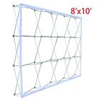 8 x10  Fabric Pop Up Display Stand  For Trade Show Backdrop Booth Display Stand